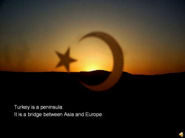 Turkey in Pictures