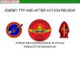 ENEMY TTP AND AFTER ACTION REVIEW