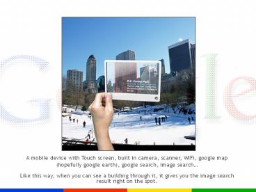 Google's New Technology